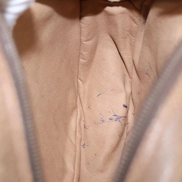 GUCCI GG Supreme Web Sherry Line Clutch Bag PVC Beige Gold 89 01 034 Auth am7287 - Picture 13 of 16